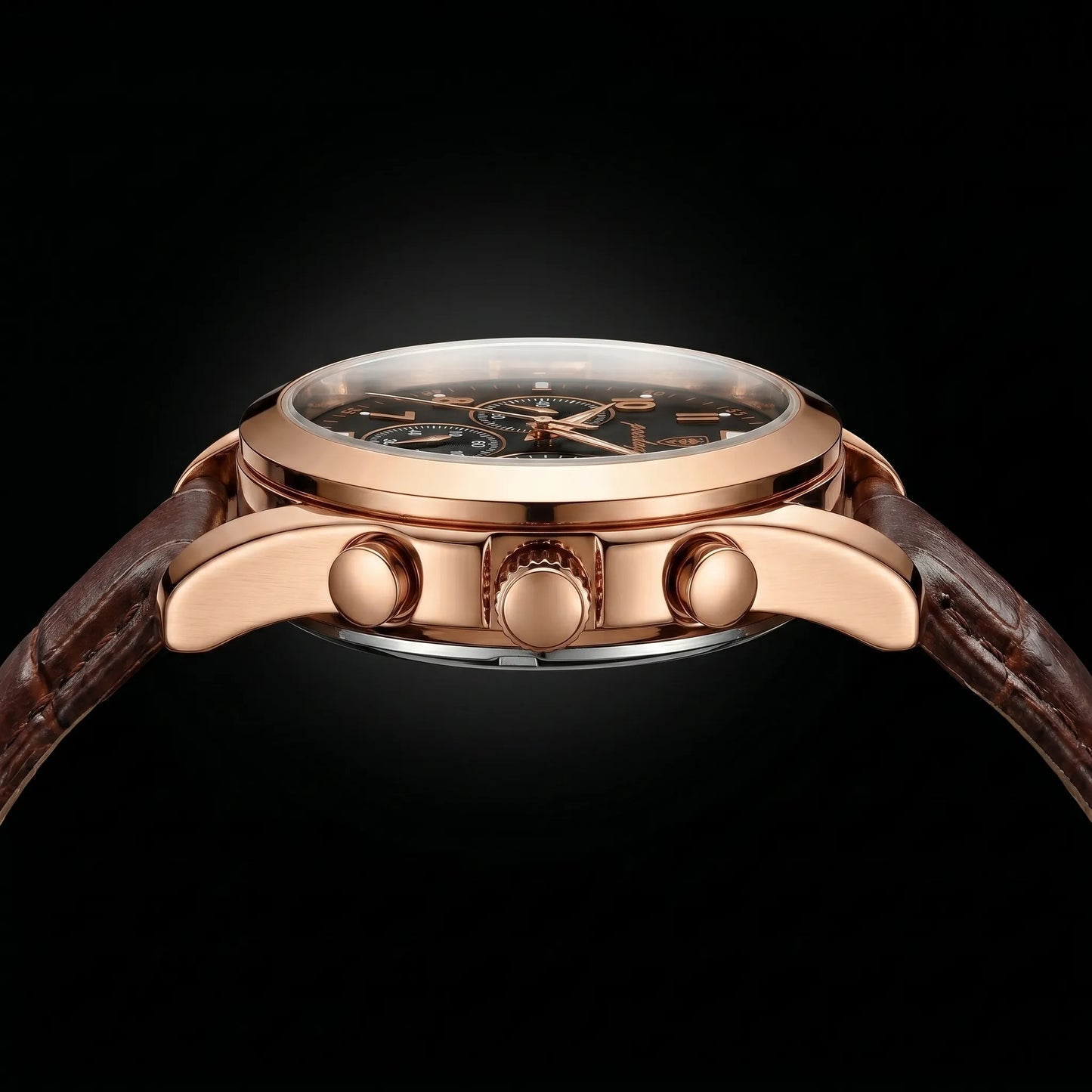 Varrene® Cognac, men's quartz watch, view 8