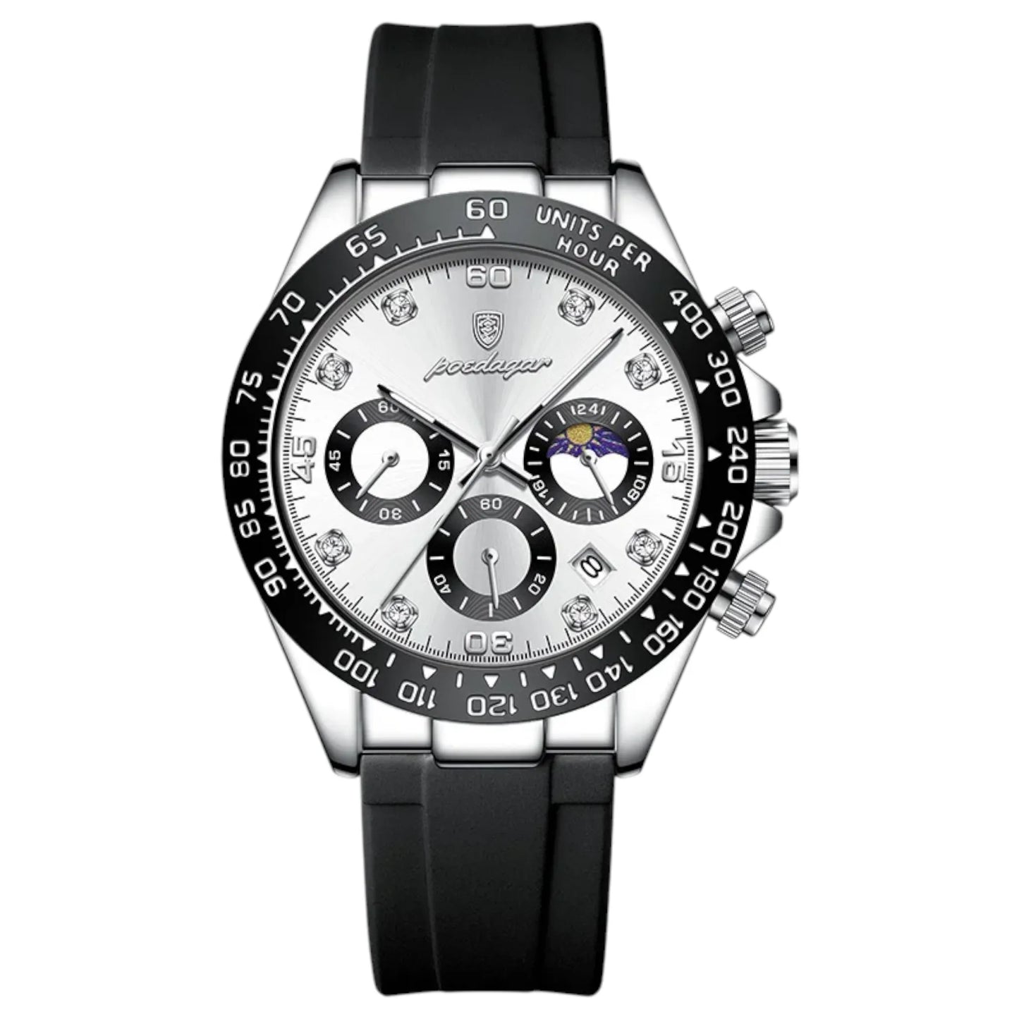 Varrene® Lunaire, men's quartz watch, view 15