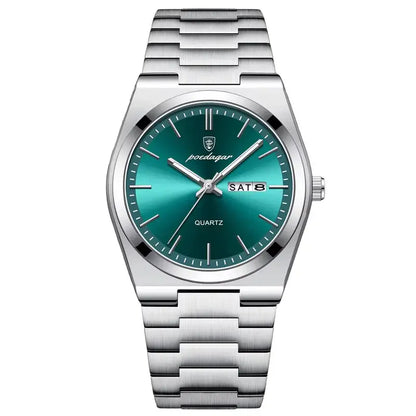 Varrene® Teal Meridian, men's quartz watch