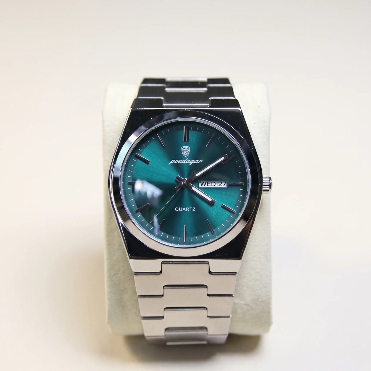 Varrene® Teal Meridian, men's quartz watch, view 4