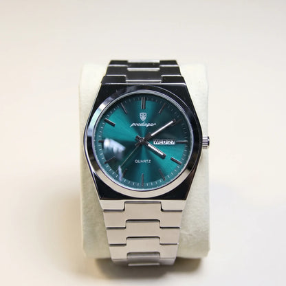 Varrene® Teal Meridian, men's quartz watch, view 4