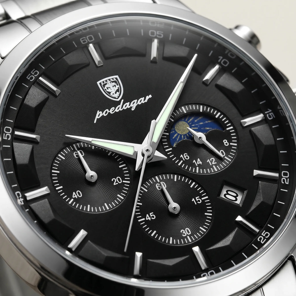 Varrene® Aquilon, men's quartz watch, view 8