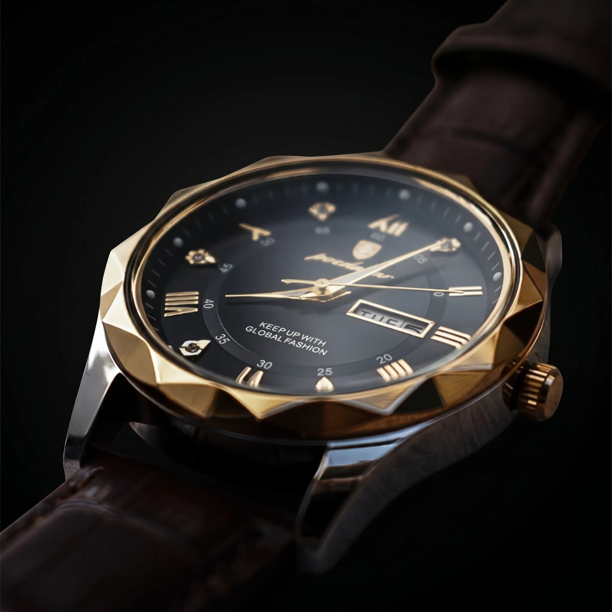 Varrene® Atelier, men's quartz watch, view 3