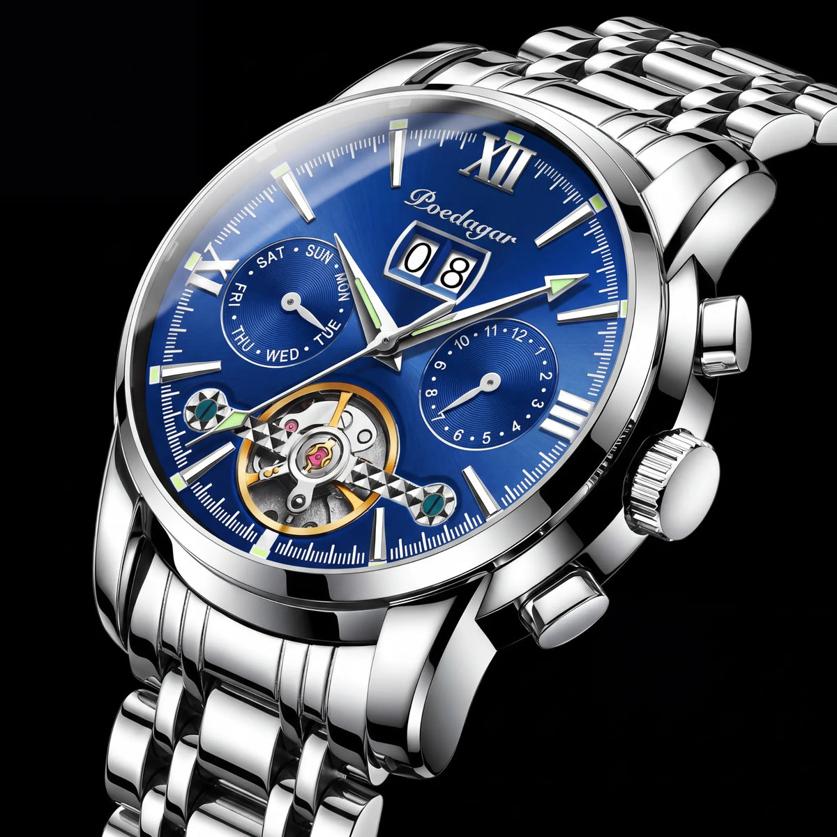 Varrene® Calibre, men's automatic watch, view 3