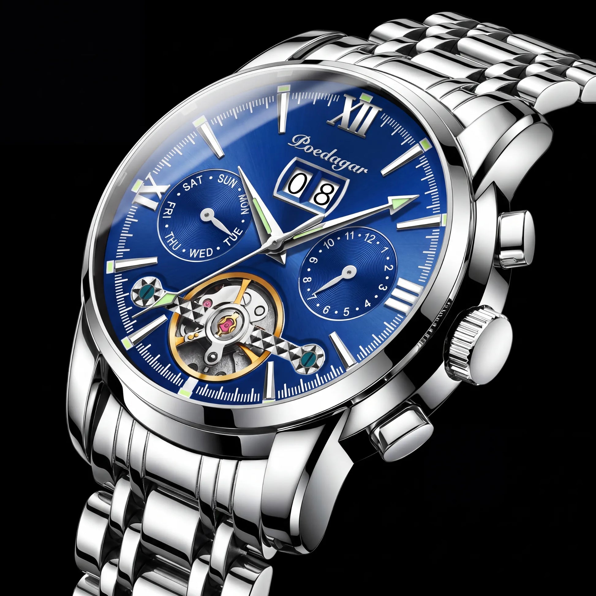 Varrene® Calibre, men's automatic watch, view 3