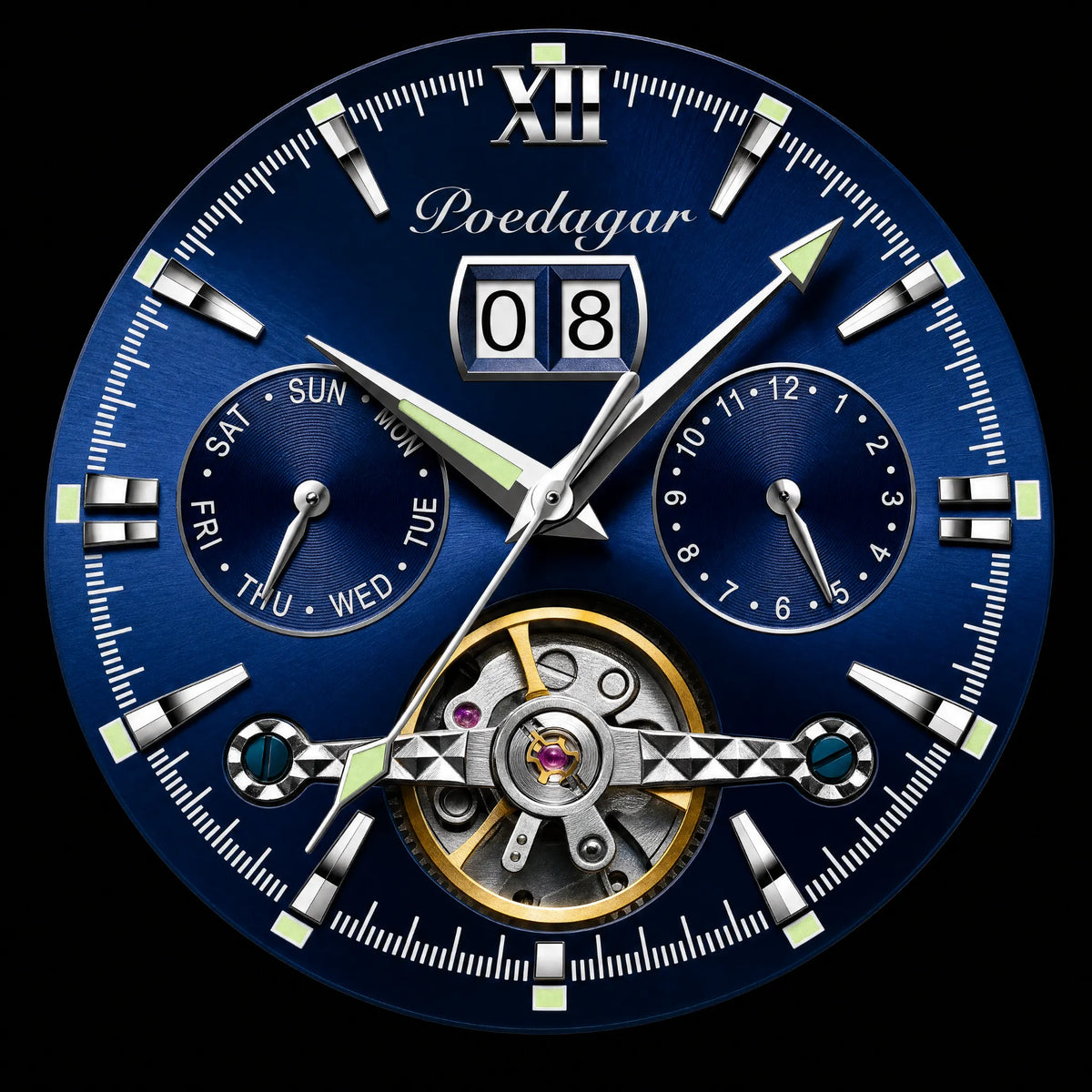 Varrene® Calibre, men's automatic watch, view 5