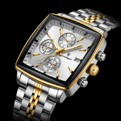Varrene® Carre, men's quartz watch, view 3