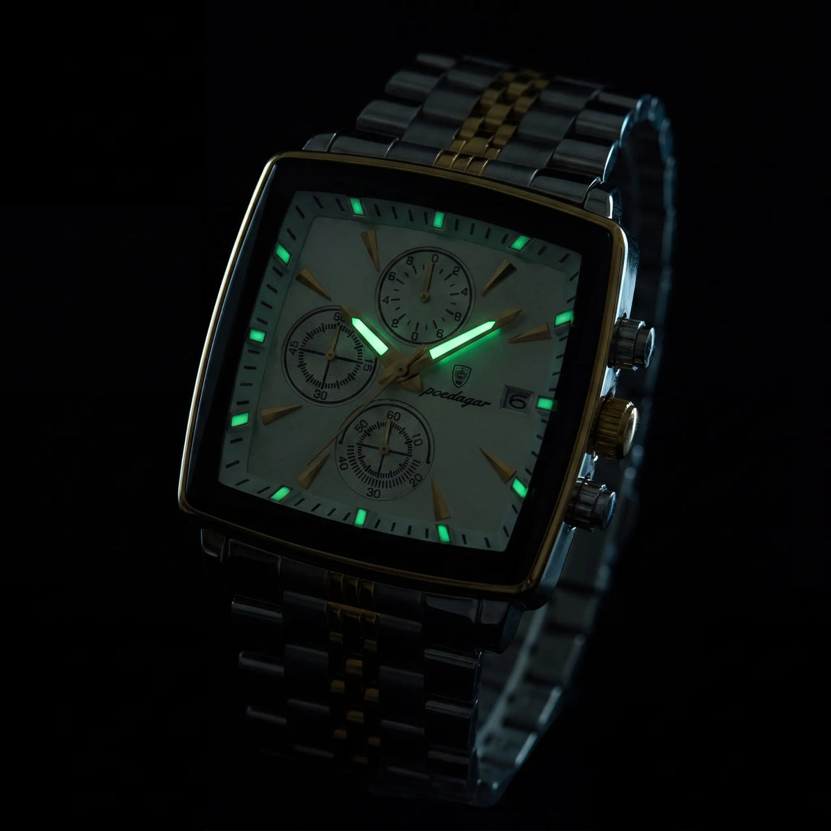 Varrene® Carre, men's quartz watch, view 7