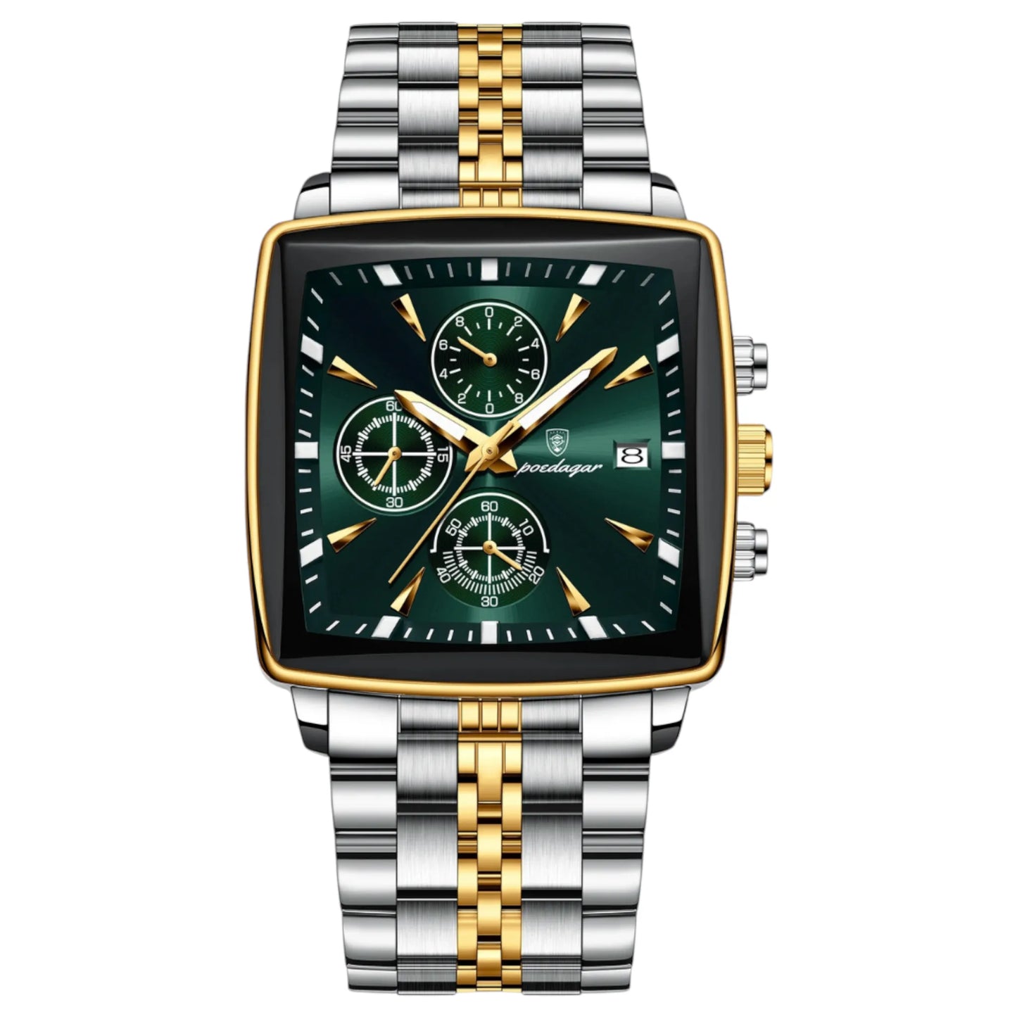 Varrene® Carre, men's quartz watch, view 9