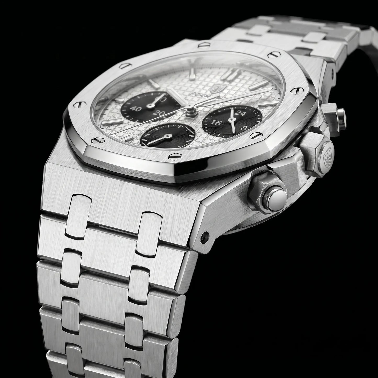 Varrene® Chrono Forge, men's quartz watch, view 4