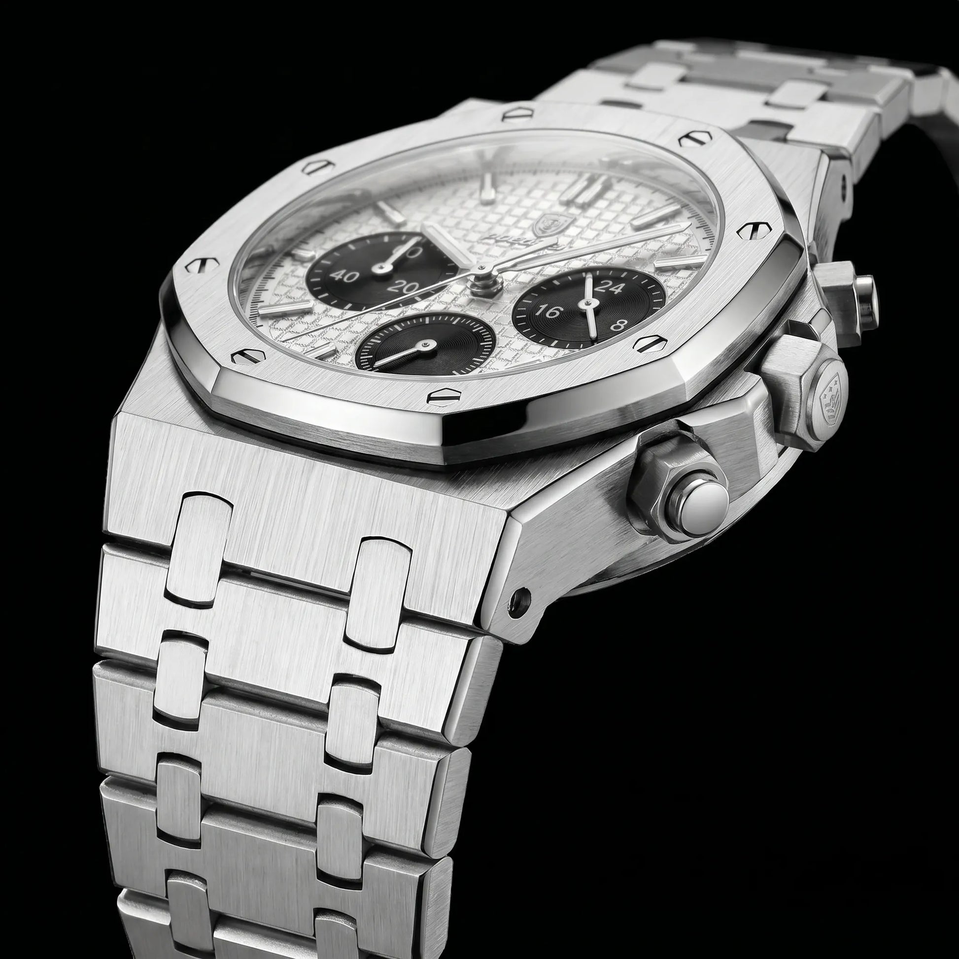 Varrene® Chrono Forge, men's quartz watch, view 4