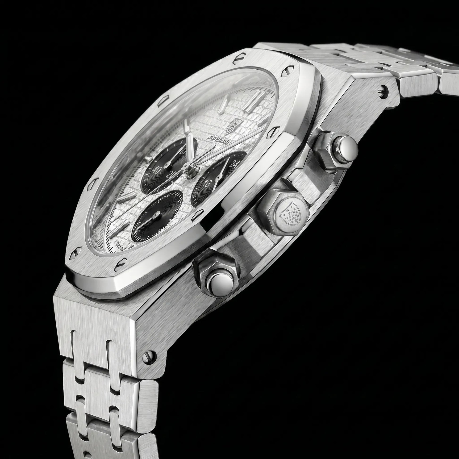 Varrene® Chrono Forge, men's quartz watch, view 5