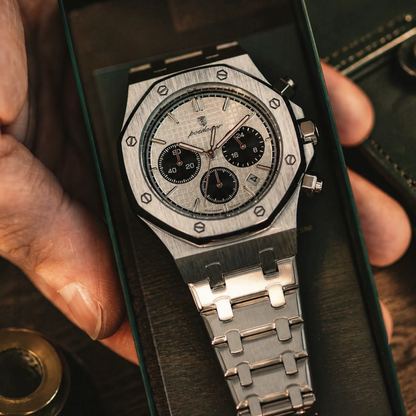 Varrene® Chrono Forge, men's quartz watch, view 8