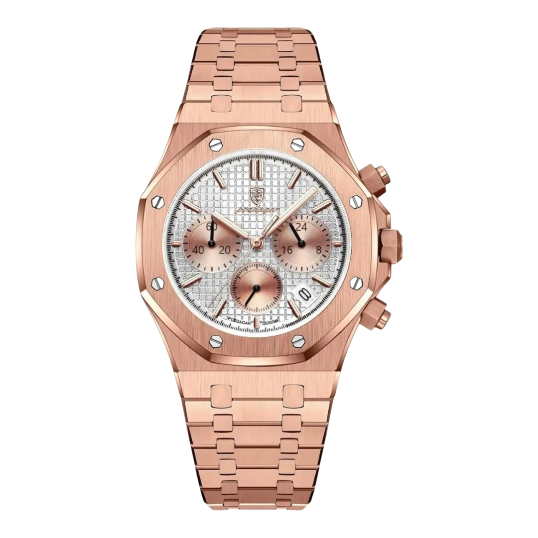 Varrene® Chrono Forge, men's quartz watch, view 16
