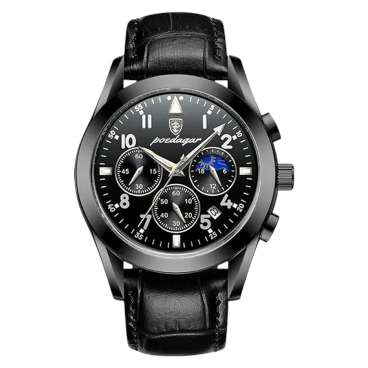 Varrene® Cognac, men's quartz watch, view 6