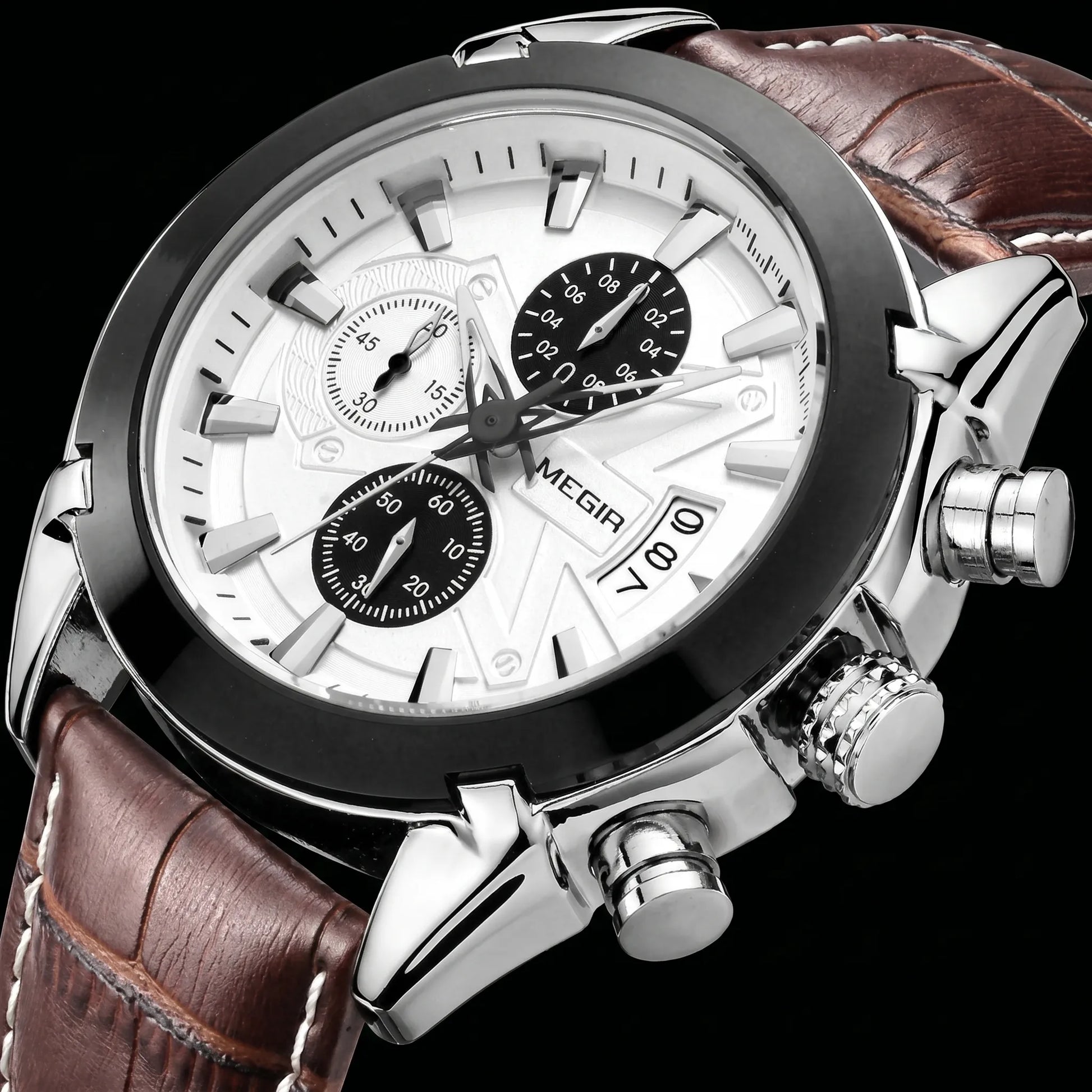 Varrene® Commandant, men's quartz watch, view 3