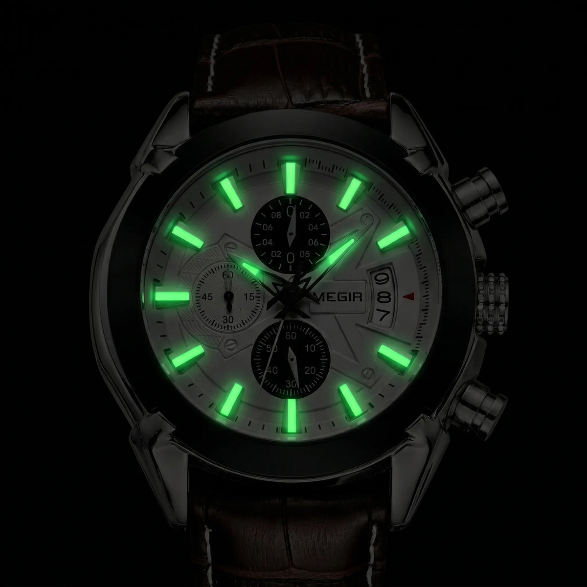 Varrene® Commandant, men's quartz watch, view 9