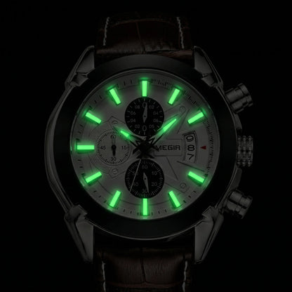 Varrene® Commandant, men's quartz watch, view 9
