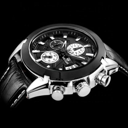 Varrene® Commandant, men's quartz watch, view 11