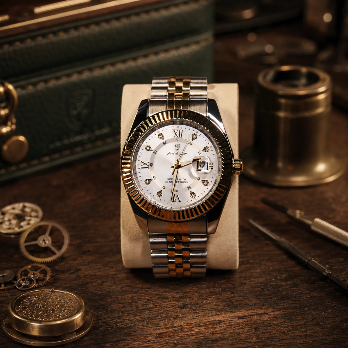 Varrene® Consul, men's quartz watch, view 13