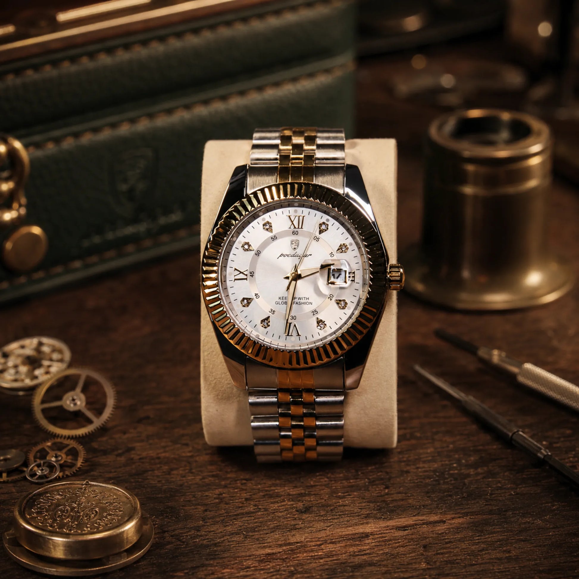 Varrene® Consul, men's quartz watch, view 13