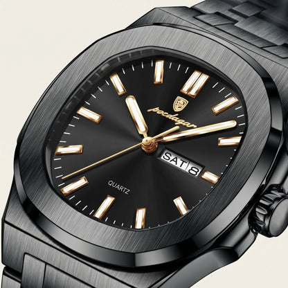 Varrene® Dusk Gold, men's quartz watch, view 8