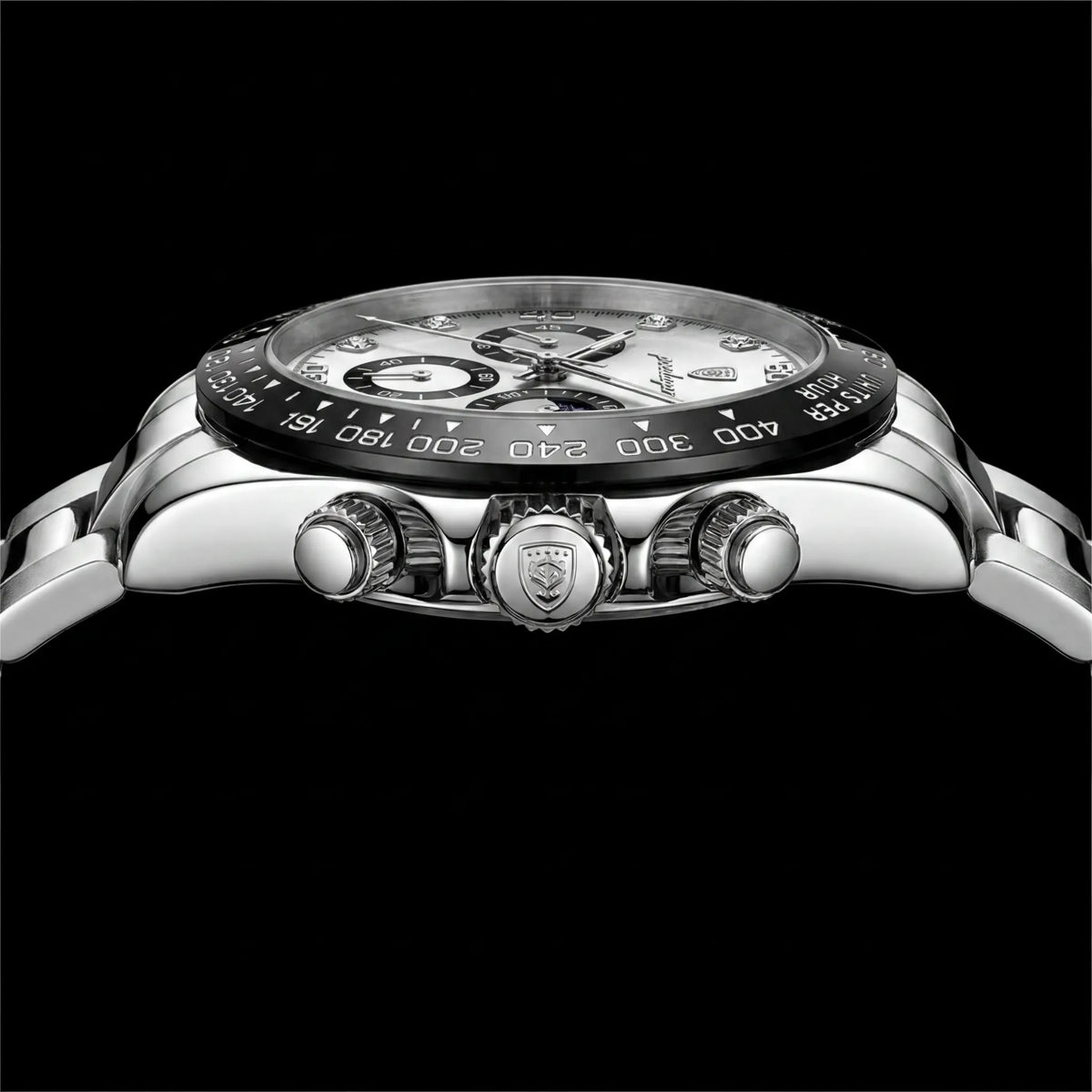 Varrene® Lunaire, men's quartz watch, view 5