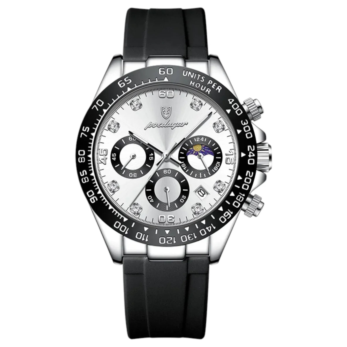 Varrene® Lunaire, men's quartz watch, view 15
