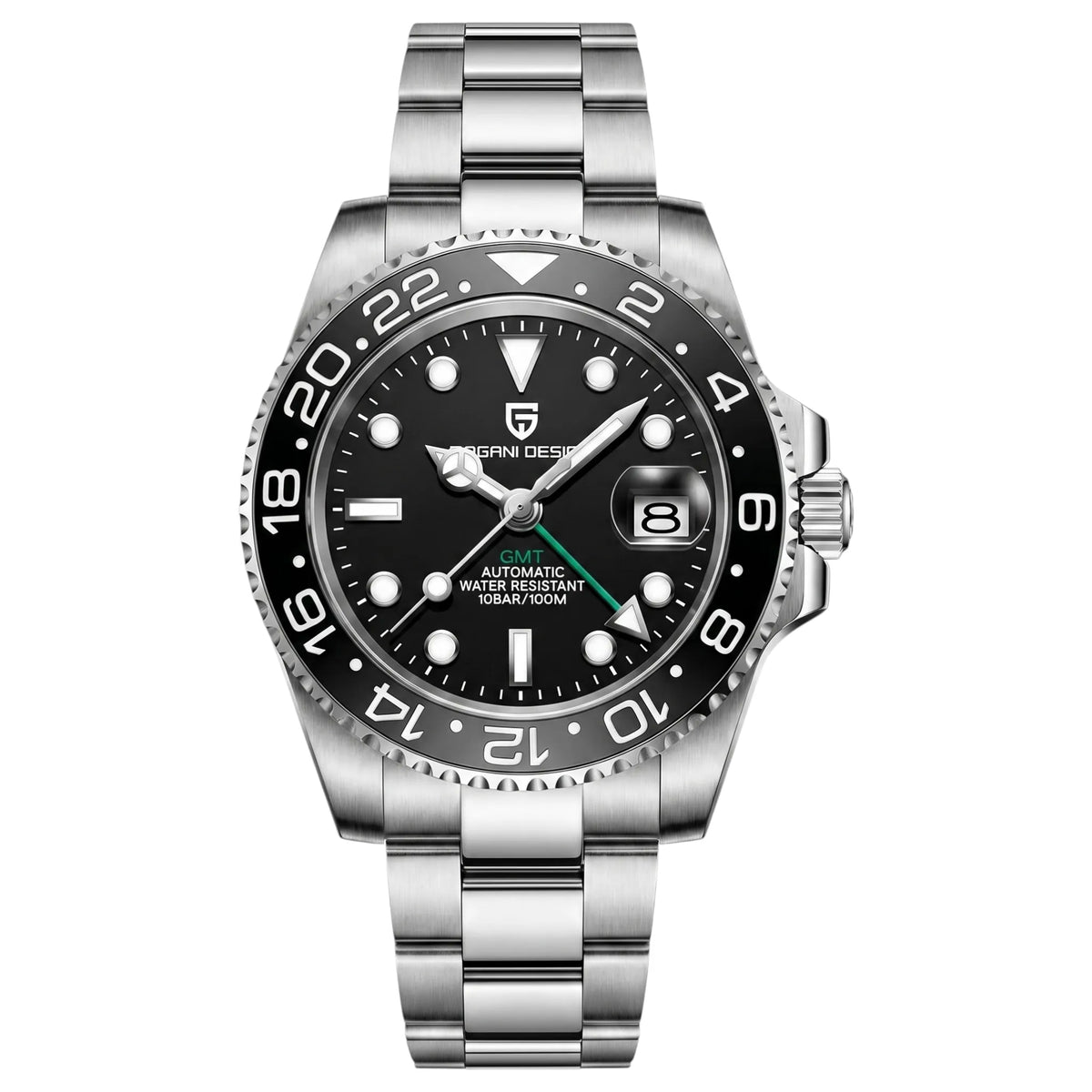 Varrene® GMT Méridien, men's automatic watch, view 13