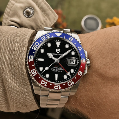 Varrene® GMT Méridien, men's automatic watch, view 11