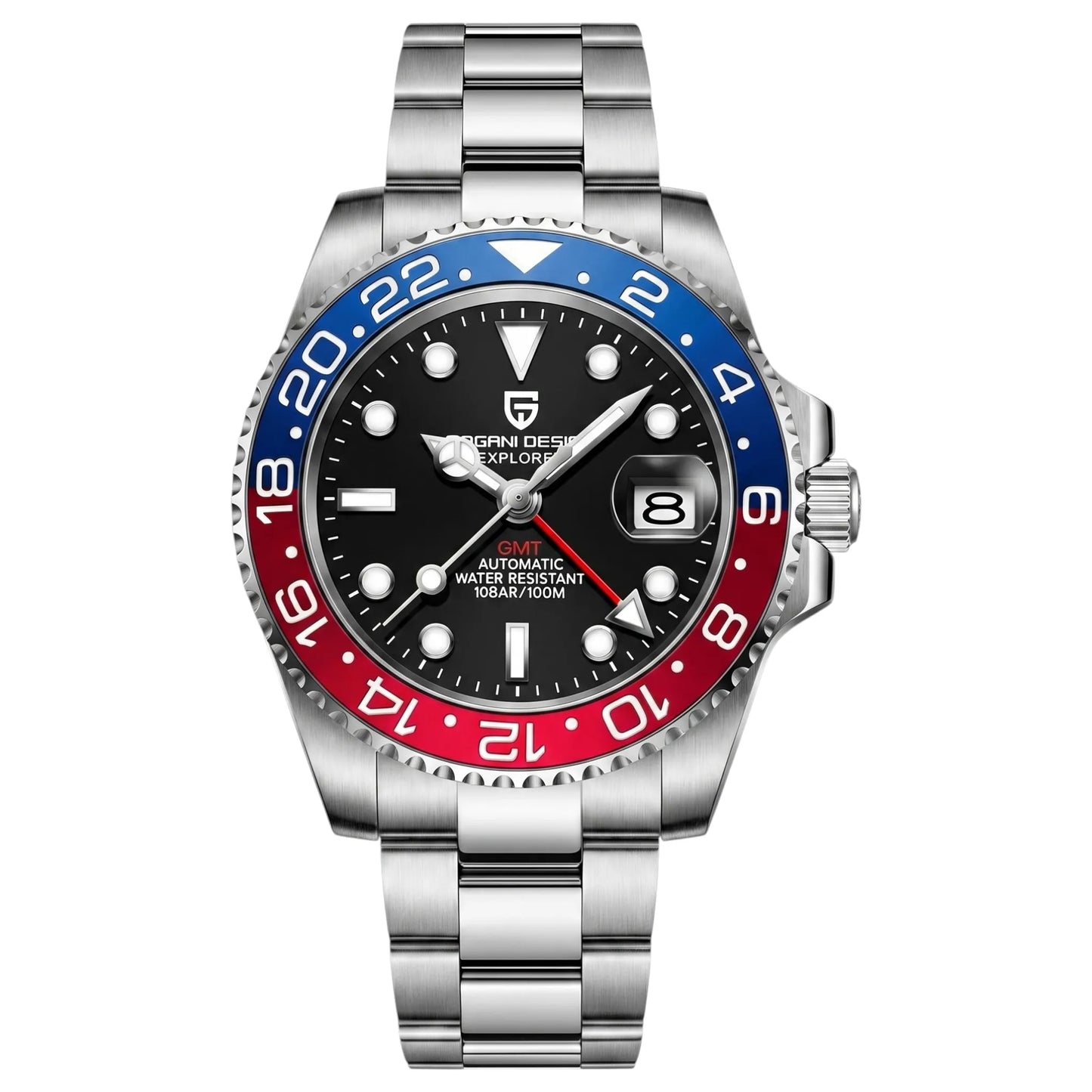 Varrene® GMT Méridien, men's automatic watch, view 17