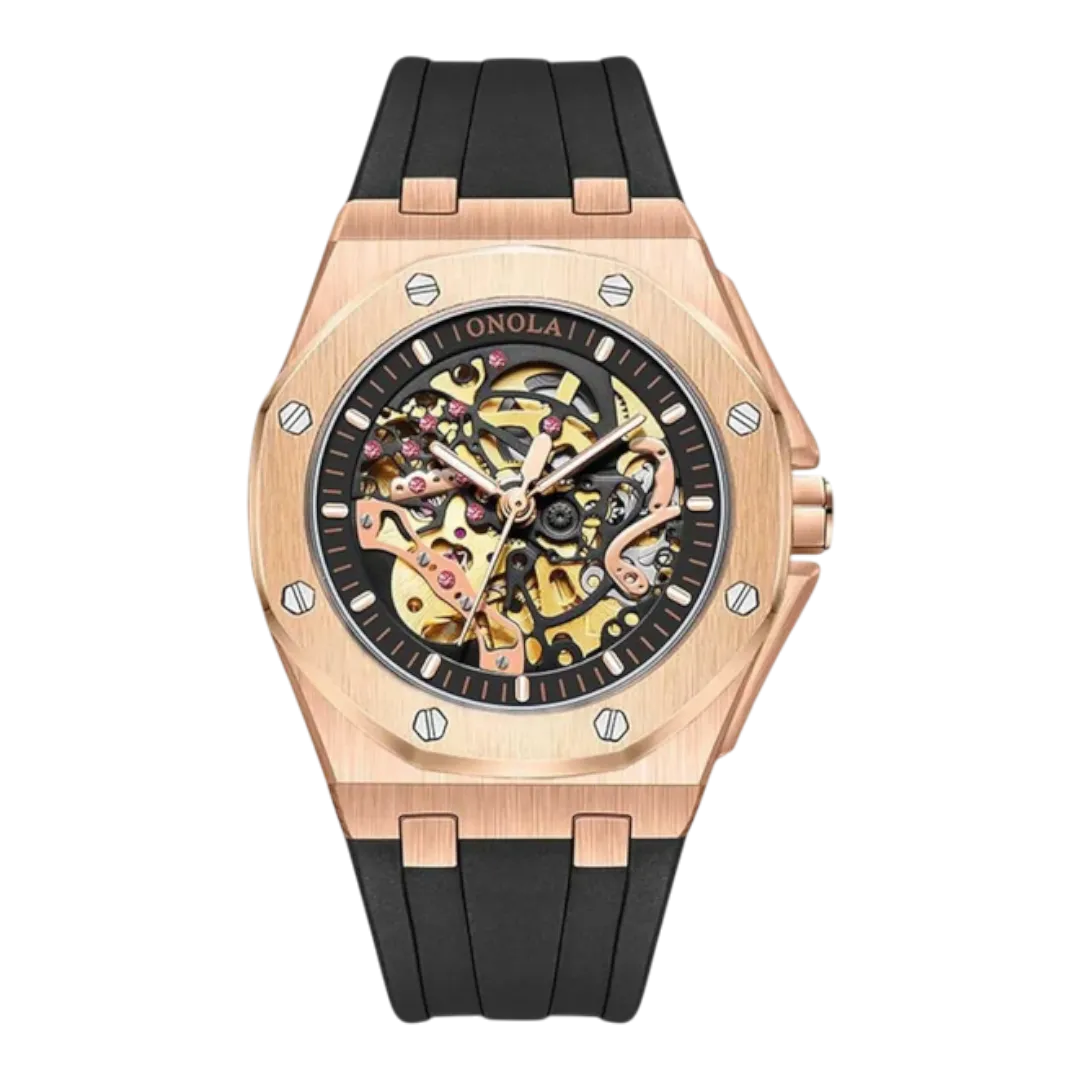 Varrene® Obsidian Crest, men's automatic watch, view 11