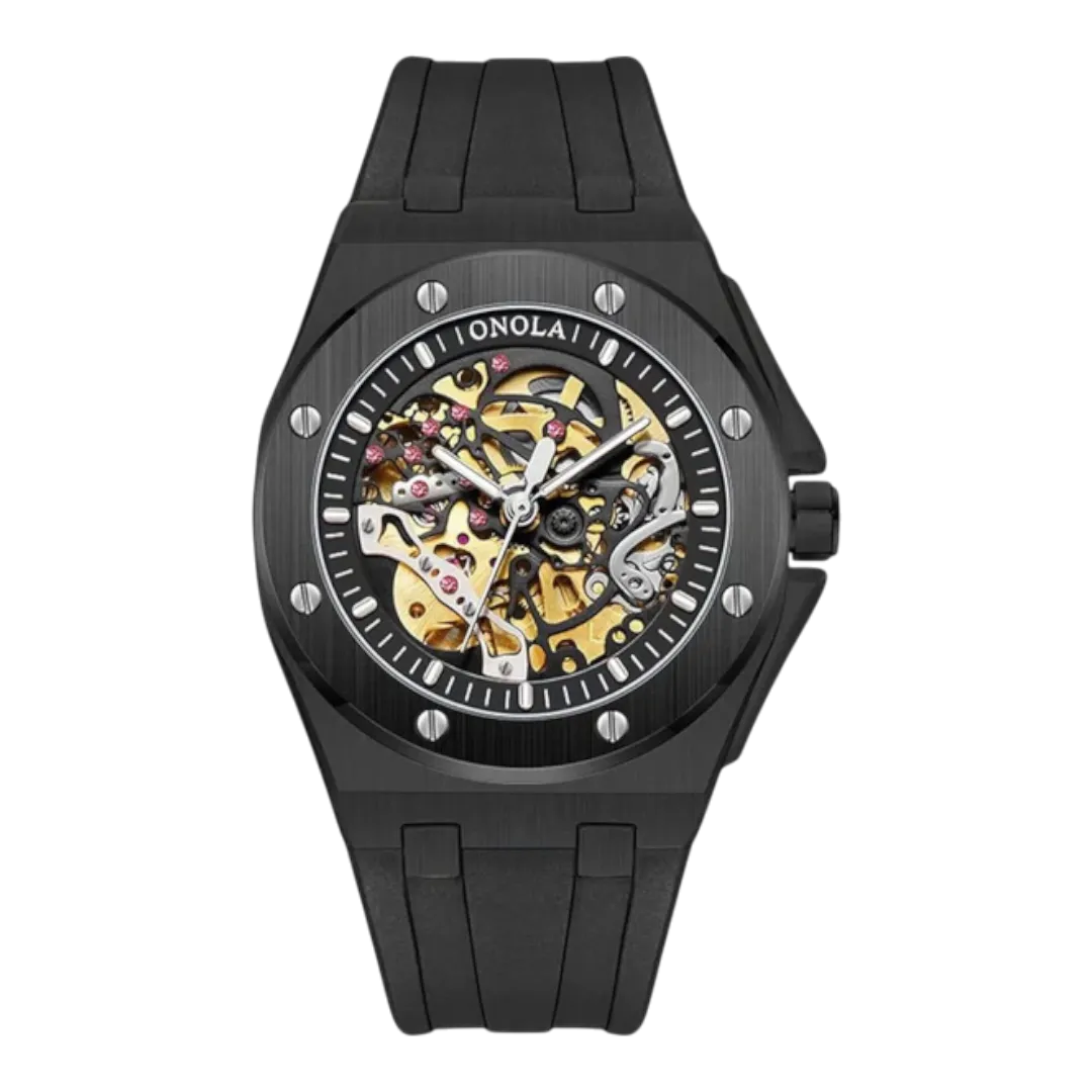 Varrene® Obsidian Crest, men's automatic watch, view 12