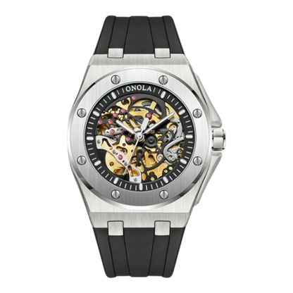 Varrene® Obsidian Crest, men's automatic watch