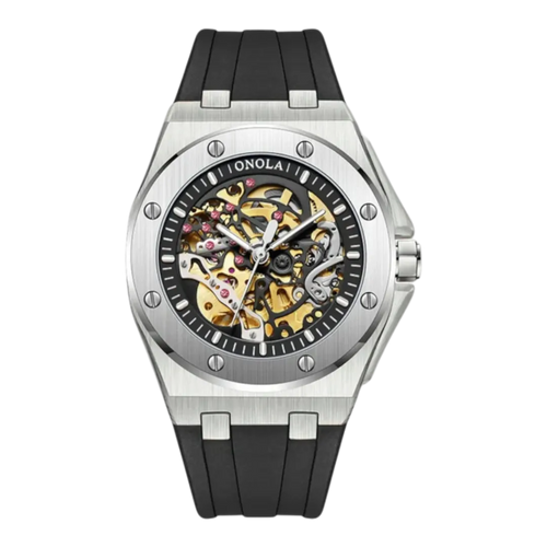 Varrene® Obsidian Crest, men's automatic watch