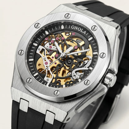 Varrene® Obsidian Crest, men's automatic watch, view 3