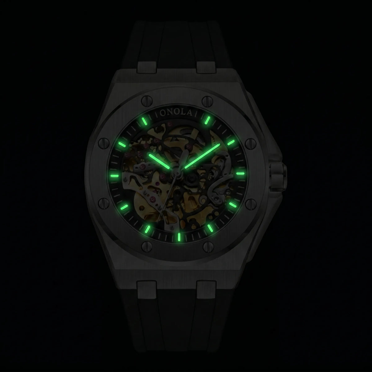 Varrene® Obsidian Crest, men's automatic watch, view 8