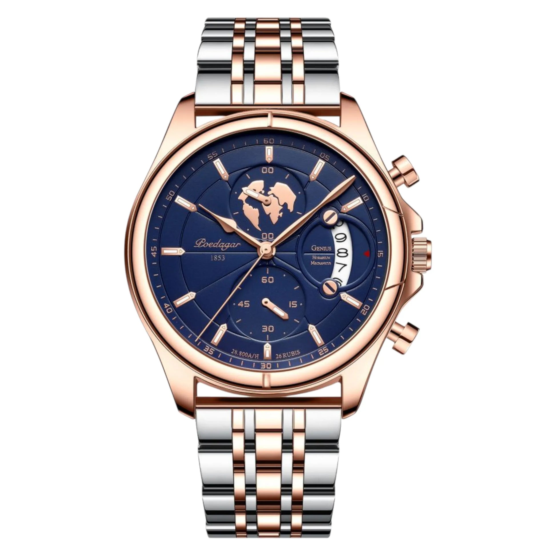 Varrene® Senateur, men's quartz watch, view 10