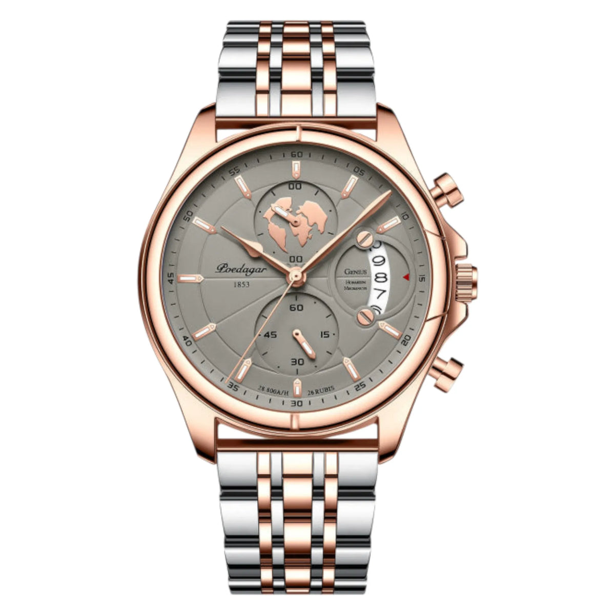 Varrene® Senateur, men's quartz watch, view 8