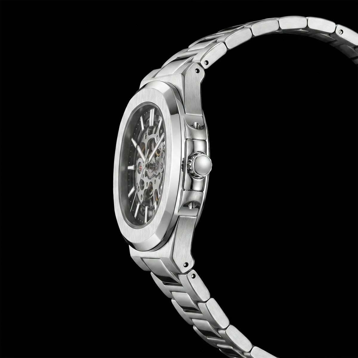 Varrene® Skeleton, men's automatic watch, view 5