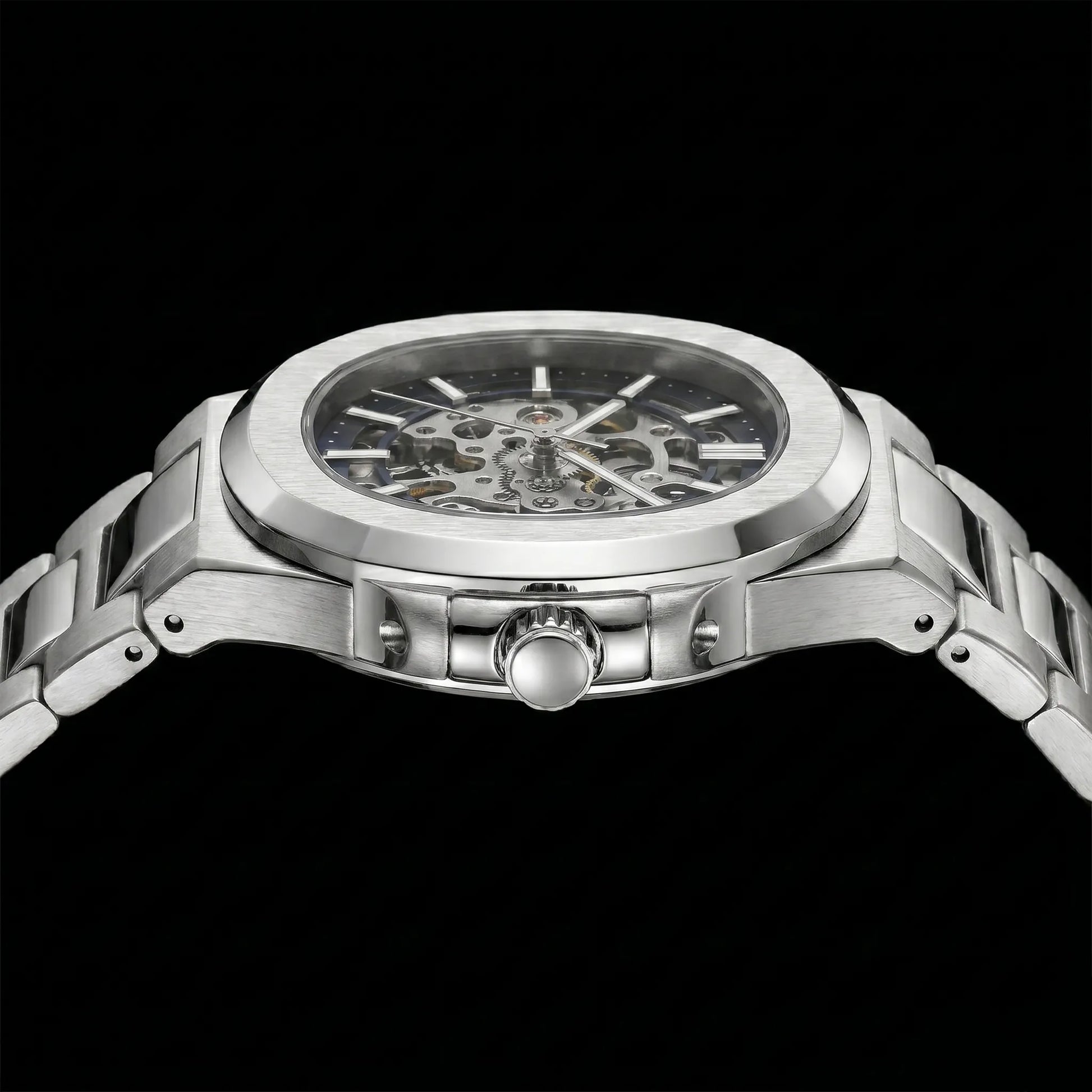 Varrene® Skeleton, men's automatic watch, view 4