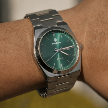 Varrene® Teal Meridian, men's quartz watch, view 2