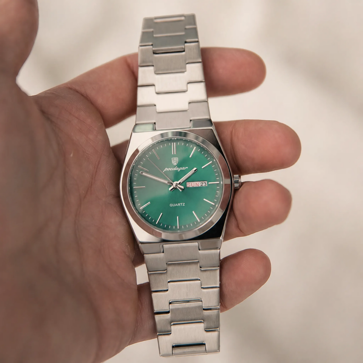 Varrene® Teal Meridian, men's quartz watch, view 11