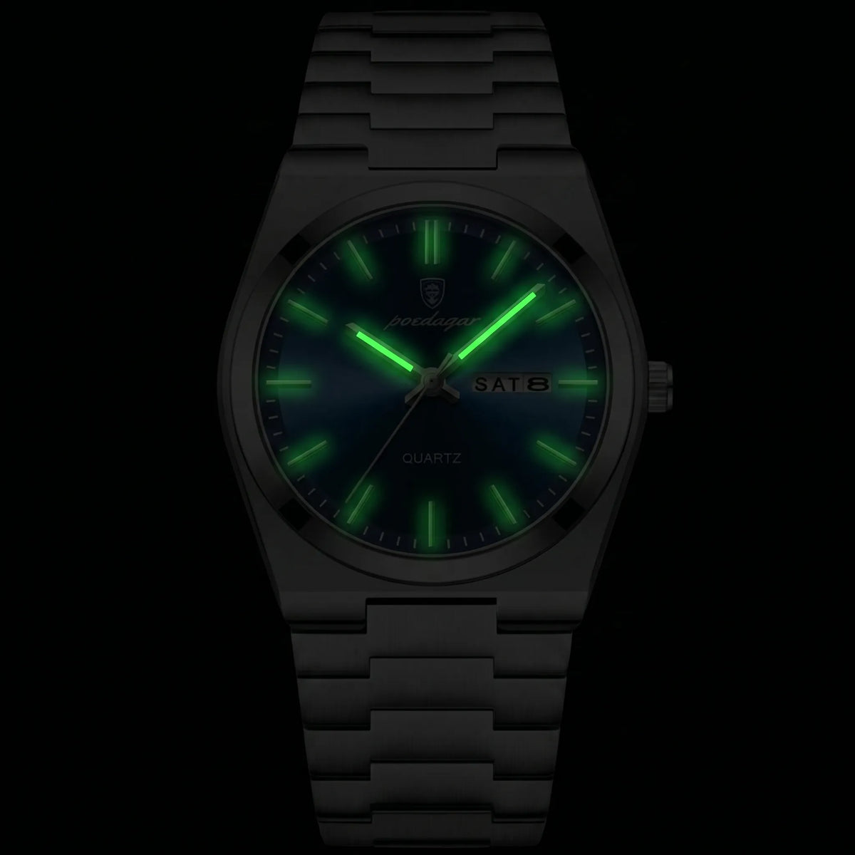 Varrene® Teal Meridian, men's quartz watch, view 9