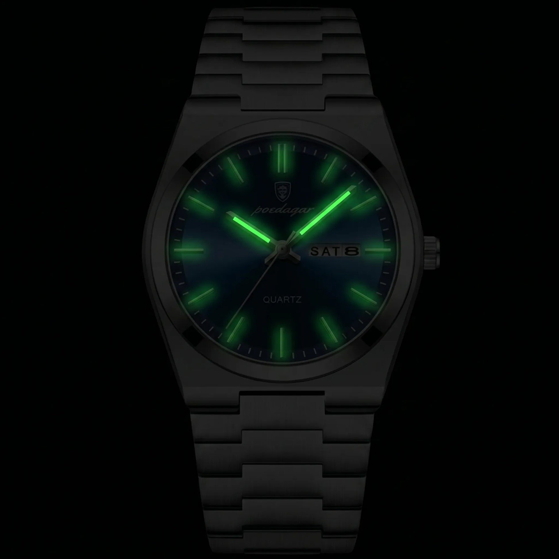 Varrene® Teal Meridian, men's quartz watch, view 9