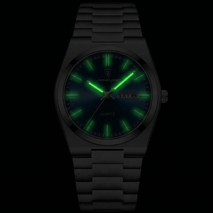 Varrene® Teal Meridian, men's quartz watch, view 9