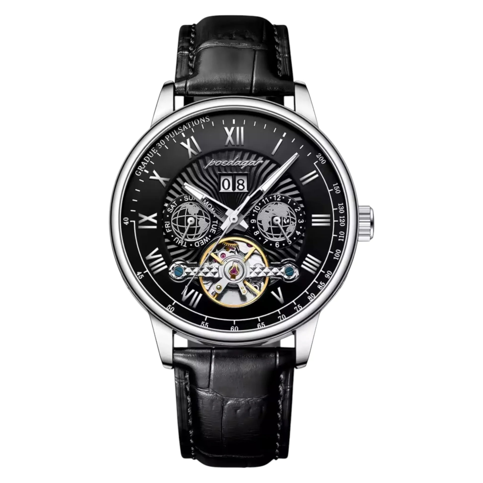 Varrene® Velluto, men's automatic watch, view 9
