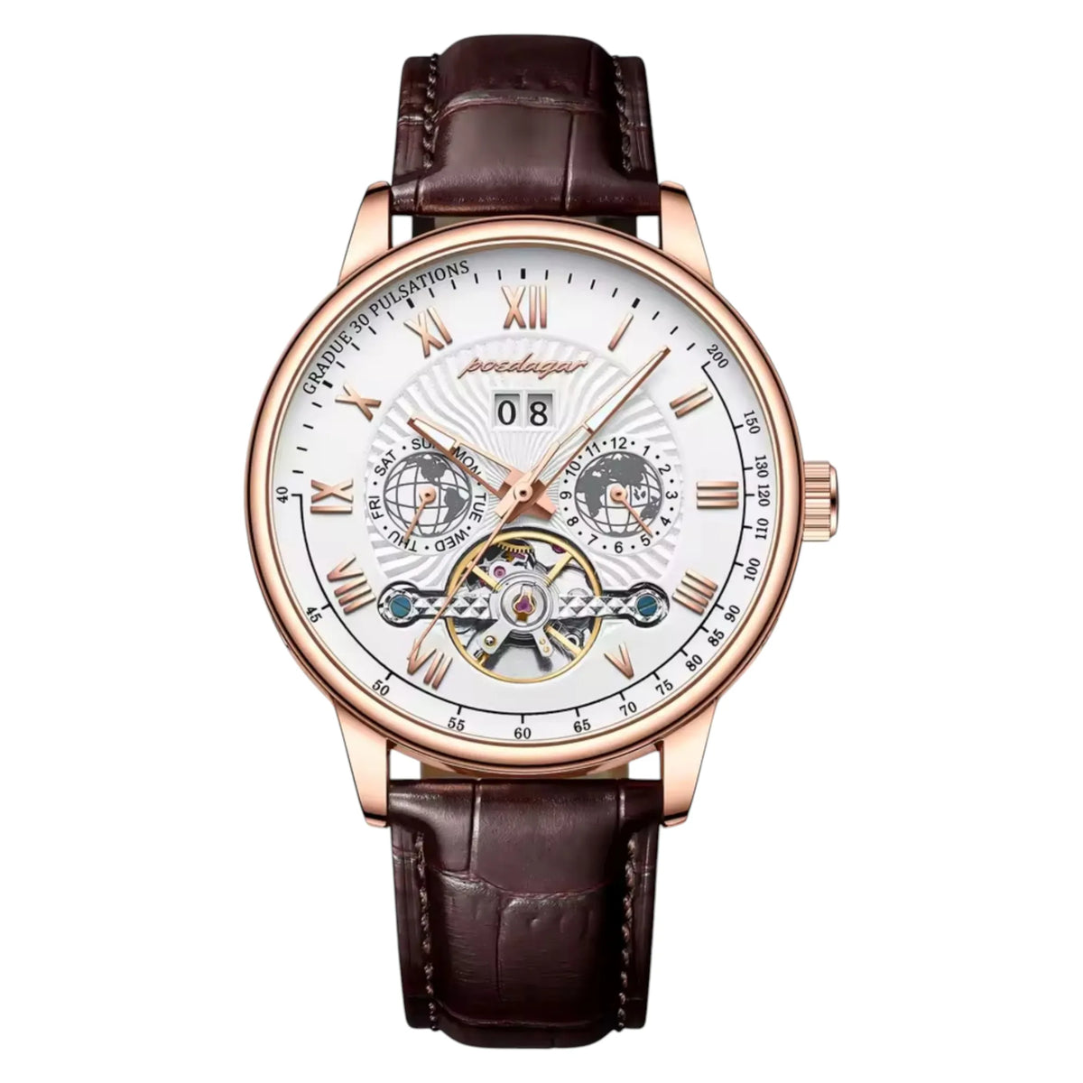 Varrene® Velluto, men's automatic watch, view 2