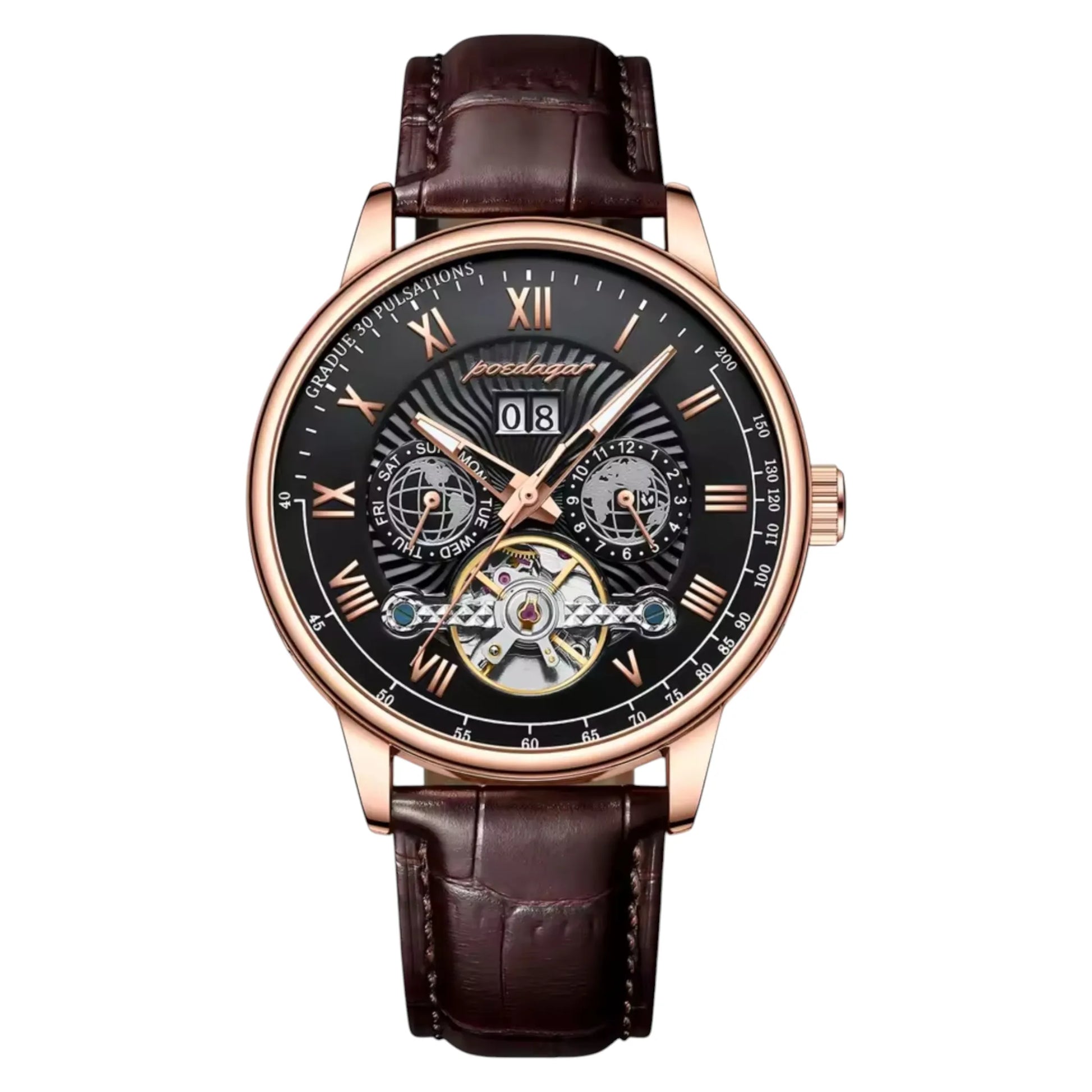 Varrene® Velluto, men's automatic watch, view 8